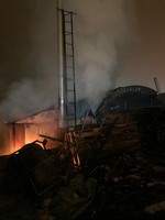 Броварський район: ліквідовано загорання металевої господарчої будівлі