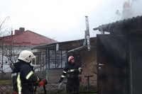 Деражнянський район: вогнеборці врятували будівлю приватного магазину від знищення полум’ям