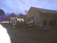 Яворівський район: вогнеборці ліквідували пожежу в господарській будівлі