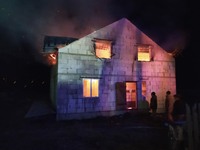 Сарненський район: рятувальники ліквідували пожежу у приватному житловому будинку