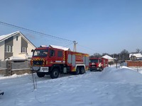 Рівненський район: рятувальники ліквідували пожежу у приміщенні лазні