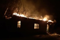 Сахновщинський район: на пожежі виявлено тіло загиблого чоловіка