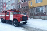 М. Зміїв: рятувальники ліквідували пожежу у житловій п'ятиповерхівці