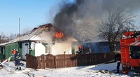 У Монастирищенському районі рятувальники ліквідували пожежу житлового будинку