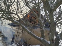 Смт Михайлівка: вогнеборці ліквідували пожежу на території приватного домоволодіння
