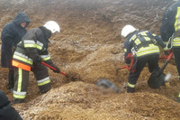 Теофіпольський район: рятувальники витягли постраждалих внаслідок зсуву силосу