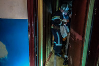 М. Вільногірськ: вогнеборці врятували пенсіонерку під час ліквідації пожежі