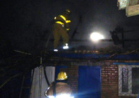 Шишаки: рятувальники загасили пожежу в літній кухні