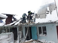 Острозькі рятувальники ліквідували пожежу у приватному господарстві