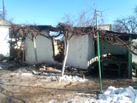 Великобагачанський район: вогнеборці ліквідували пожежу на території приватного домоволодіння