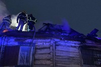 Під час пожежі житлового будинку врятовано чоловіка