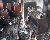 Поліський район: рятувальники ліквідували загоряння квартири у двоповерховому житловому будинку