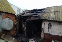 Вовчанський район: рятувальники ліквідували пожежу в господарчій споруді