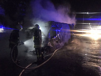 Лохвицький район: рятувальники ліквідували пожежу в автомобілі