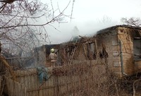 Запорізька область: рятувальники ліквідували пожежу у будинку