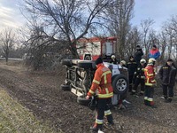 Синельниківський район: рятувальники надали допомогу у ліквідації ДТП