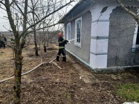 Вінницька область: рятувальники ліквідували пожежу в приватному житловому будинку