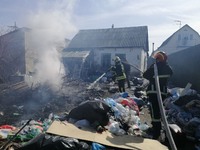 Києво-Святошинський район:рятувальниками ліквідовано загорання сміття