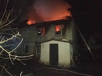 Дергачівський район: під час пожежі постраждав 57-річний чоловік