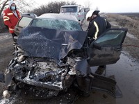Петрівські рятувальники деблокували водія із понівеченої автівки