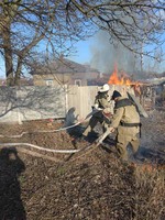 Коломацький район: рятувальники ліквідували пожежу в господарчій будівлі