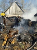 Згурівський район: ліквідовано загорання господарчої будівлі