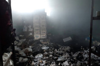Криничанський район: рятувальники ліквідували пожежу в складському приміщенні