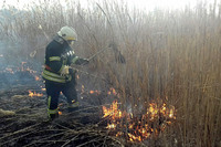 Новомосковський район: співробітники Служби порятунку «101» ліквідували пожежу на відкритій території