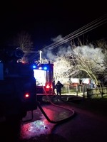 Під час пожежі житлового будинку у селі Горохолино загинула людина