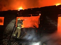 Бородянський район: ліквідовано пожежу нежитлового будинку