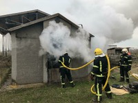 Мелітопольський район: вогнеборці ліквідували пожежу у дачному будинку