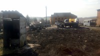Львівський район: вогнеборці ліквідували пожежу в трьох автобусах