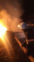 Лозівський район: рятувальники ліквідували пожежу в трьох господарчих спорудах