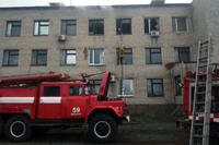 Межівський район: вогнеборці ліквідували займання в адміністративній будівлі