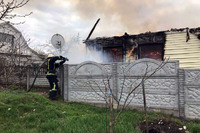 Петриківський район: ліквідовано пожежу у житловому будинку