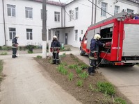 М. Оріхів: рятувальники забезпечували чергування спеціальної техніки у лікарні під час запланованих робіт на лінії електроживлення