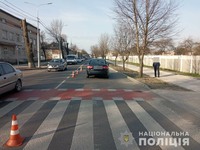 Поліцейські встановлюють обставини дорожньо-транспортної пригоди у Луцьку