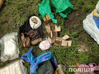 На Миколаївщині поліцейські виявили схрон боєприпасів