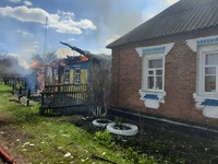 Сумська область: вогнеборці ліквідували загоряння літньої кухні