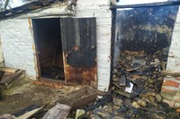 Балаклійська ОТГ: підрозділ місцевої пожежної команди ліквідував пожежу на території приватного домоволодіння