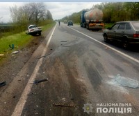 Поліція встановлює обставини ДТП на Миколаївщині, де внаслідок зіткнення двох автомобілів загинув водій легковика