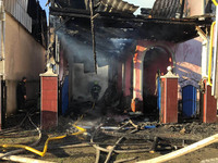 Під час пожежі у селі Грушово вогнеборці врятували від знищення два житлові будинки