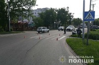 Поліція Полтавщини встановляє обставини ДТП, в якій травмована жінка-пішохід