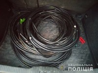 У Тульчині поліцейські затримали крадія телекомунікаційних кабелів