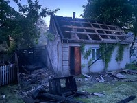 Радивилівські рятувальники ліквідували пожежу у приватному господарстві