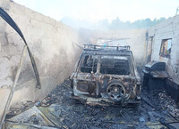 Рятувальники ліквідували пожежу в гаражі у с. Новоселиця