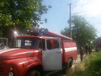 Миколаївська область: рятувальники ліквідували пожежу житлового будинку
