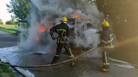 Волинська область: рятувальники ліквідували пожежу вантажного автомобіля