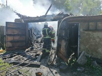 Вінницький район: рятувальники ліквідували пожежу в господарчій будівлі