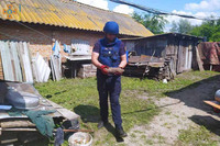 Чернігівська область: сапери ДСНС знищили артилерійський снаряд